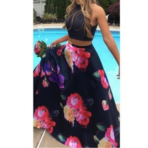Jovani two piece prom dress
